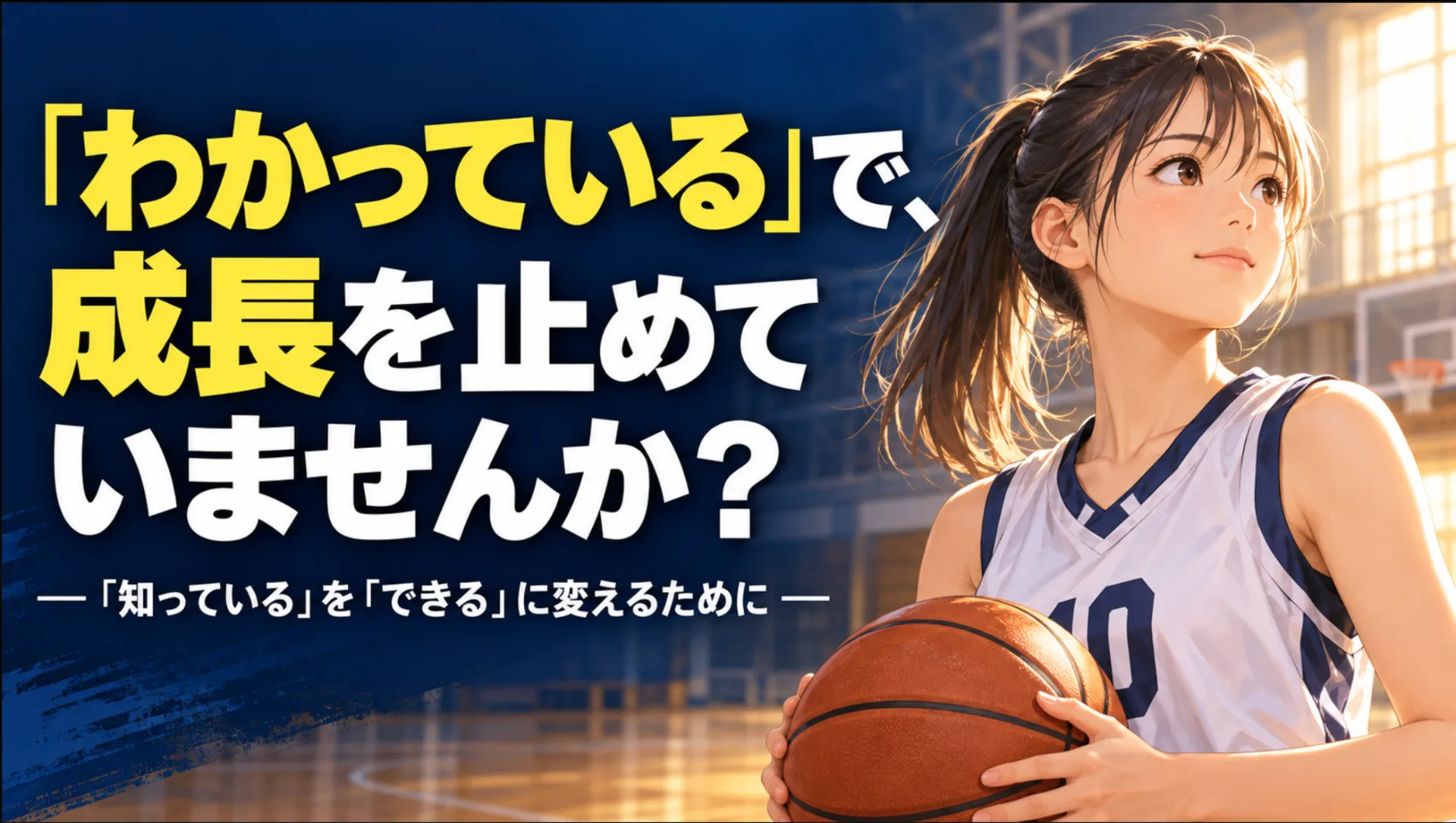 「わかっている」で、成長を止めていませんか？